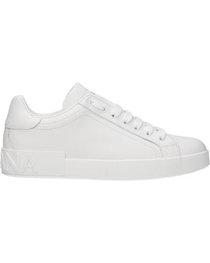 Dolce & Gabbana Dolce&Gabbana Portofino Low Trainer - White