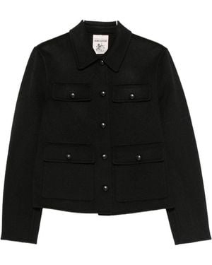 Semicouture Alisa Wool Jacket - Black