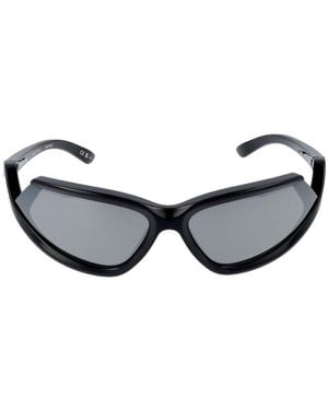 Balenciaga Sonnenbrille BB0289 S 001 schwarzes schwarzes Silber /16 /120
