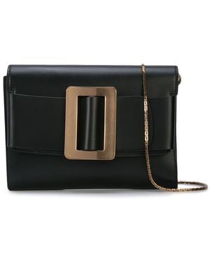 Boyy Buckle Travel Case Leder Crossbody Tasche - Schwarz
