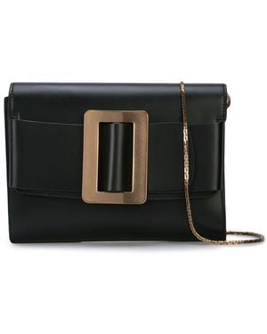 Boyy Buckle Travel Case Leder Crossbody Tasche - Schwarz