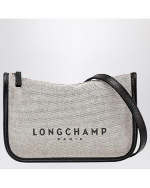 Longchamp S Essential Crossbody Bag Ecrù - Metallic