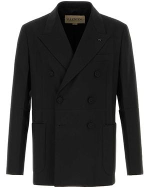 Valentino Garavani Giacca D\Petto - Black