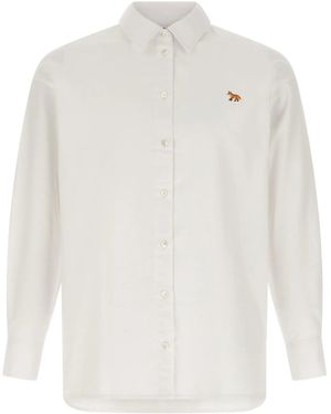 Maison Kitsuné Baby Fox Casual Shirt - White