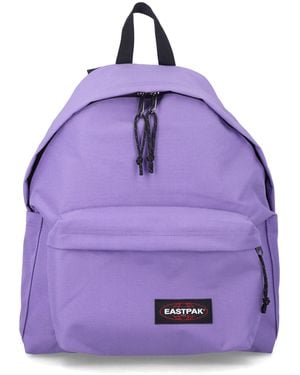 Eastpak Day Pak'R Water-Resistant Backpack With Hidden Security Pocket, Padded 14-Inch Laptop Sleeve & Dual Bottle Pockets (24L) - Purple