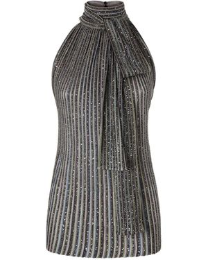 Missoni High-Nek Top - Grey