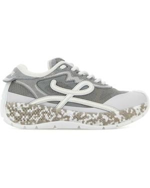 Loewe Logo Sneakers - White