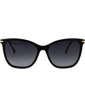 Carolina Herrera Squared Sunglasses Her 0268/S 807 - Blue