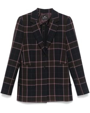 Paul Smith Single-Breasted Jacket - Black