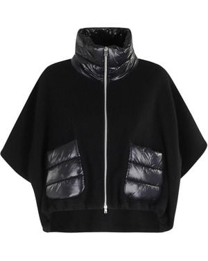 Herno Quilted Panelled Jacket - Black
