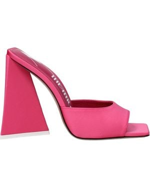 The Attico De Penthouse Sandalen Devon Vrouw Stof Roze