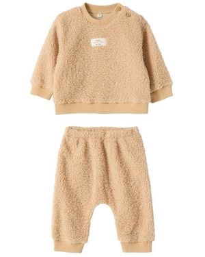 Teddy & Minou Jumper Set With Sweatshirt - Natural