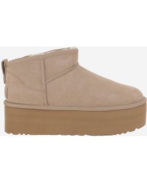 UGG Classic Ultra Mini -platformlaarzen - Bruin