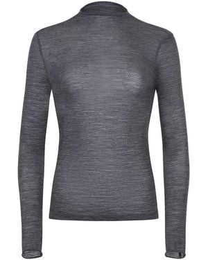 Alysi Jumper Made Of A Blend Of Wool - Blue