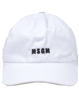 MSGM Hüte - Weiß