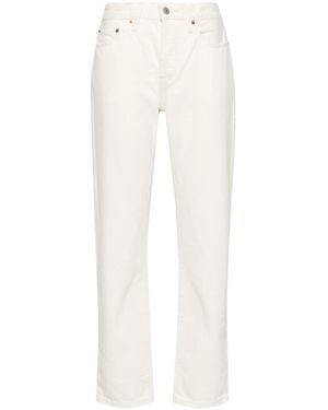 Levi's 501 Crop Ecru Booper Kein Schaden - Weiß