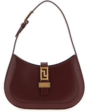Versace 'Hobo Greca Göttin' kleine Umhängetasche - Lila