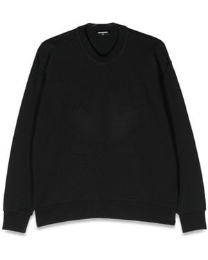 DSquared² Slouchy Fit Crewneck Sweatshirt - Black