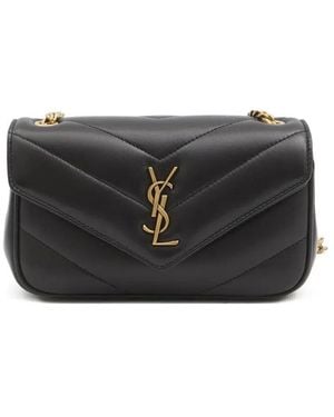 Saint Laurent Ysl Pw Mini Lou Lou 7 Daytona - Zwart