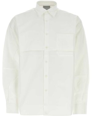 VTMNTS Cotton Oversize Shirt - White