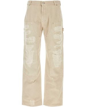 1017 ALYX 9SM Sand Denim Jeans - Natural