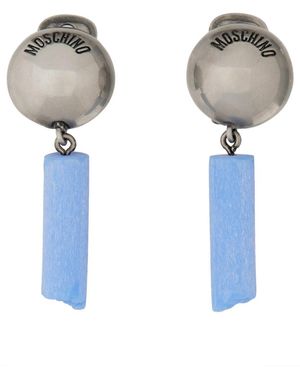 Moschino Ohrringe - Weiß