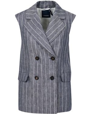 Max Mara Vestes Bleu Marine