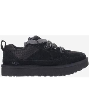 UGG Lo Lowmel Suede Trainers - Black