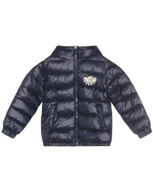Moschino Jacket With Logo - Blue