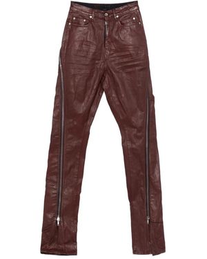 Rick Owens Vaqueros Bolan Banana - Marrón