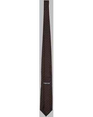 Tom Ford Cravatta - Brown