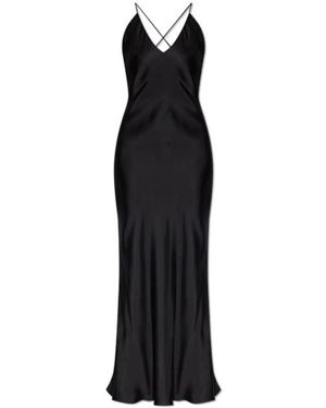 Anine Bing Laurel Kleid Schwarz