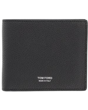 Tom Ford Leather Wallet - Black
