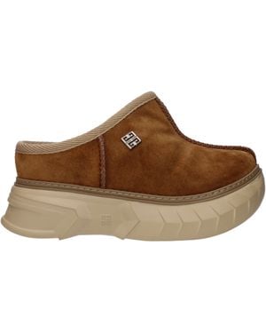 Givenchy Pantoffeln und Hufe Marshmallow Frau Wildleder Brown - Braun