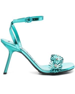 Loewe Petal Flower Sandals - Blue