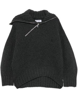 The Attico Wool And Cashmere Jumper - Black