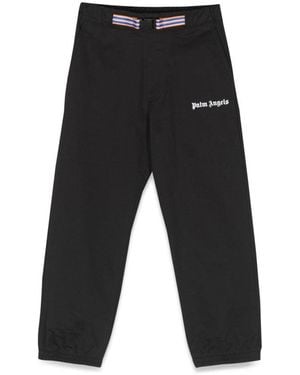 Palm Angels Palm Engelen Logo Riem Inzetbroeken - Zwart