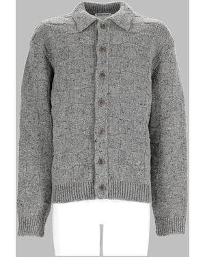 YMC Merino Wool & Polyamide Sweater - Grey