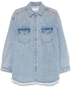 IRO Kenz Jeanshemd - Blau