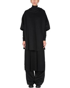 Raf Simons Ataraxia Wool Blend Dress - Black