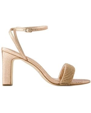 Loeffler Randall Shay Sandals Synthetisch Leer Duin - Metallic