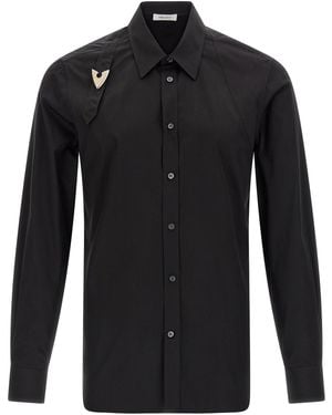 McQueen 'Harness' Shirt - Schwarz