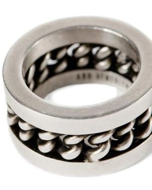 Ann Demeulemeester Maren Kettingring - Metallic