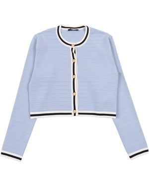 Balmain Gebreid Vest - Blauw