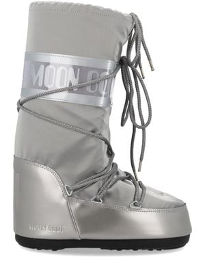 Moon Boot "Icon Glance" Boot - Grey