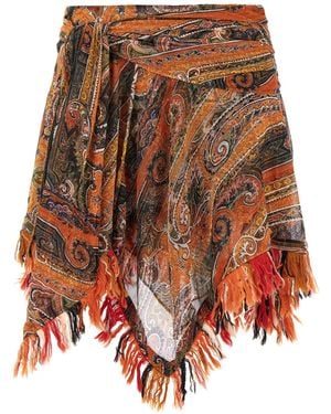 Isabel Marant Falda de 'Dova' - Naranja