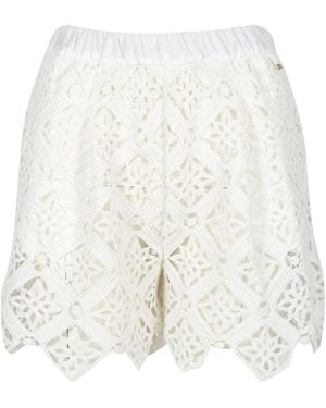 Herno Short Blanc