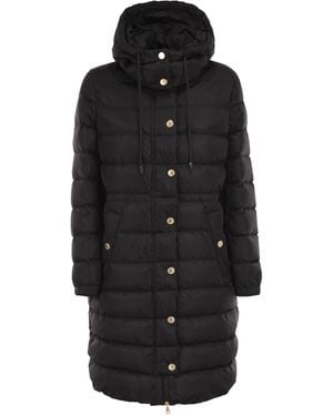 Weekend by Maxmara Cerbero Slim Fit Daunenjacke aus wasserabweisendem Taft - Schwarz