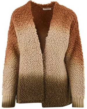 Akep Coats Multi -Farbe - Braun