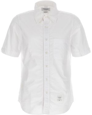 Thom Browne 'RWB' Hemd - Weiß